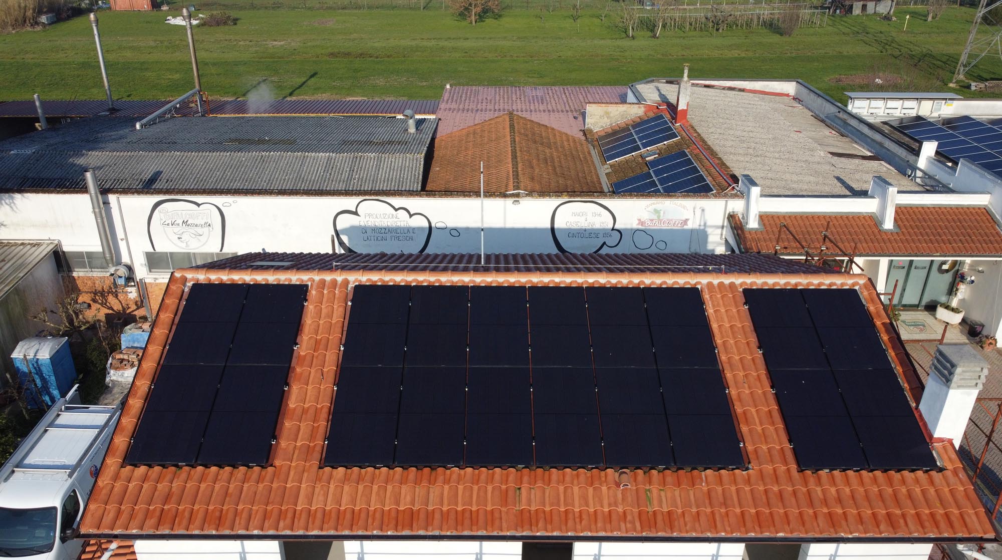 Pannelli fotovoltaici integrati nel tetto