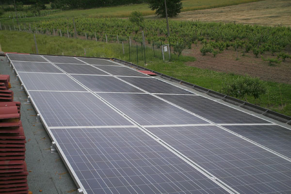 Pannelli fotovoltaici installati